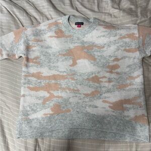 Camo sweater